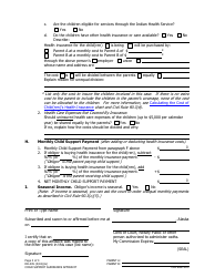 Form DR-305 Child Support Guidelines Affidavit [civil Rule 90.3] - Alaska, Page 3