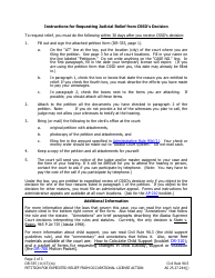 Form DR-335 Petition for Expedited Relief From Occupational License Action - Alaska, Page 2