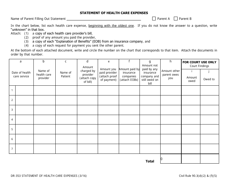Form DR 353 Fill Out Sign Online And Download Fillable PDF Alaska