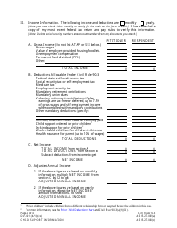 Form DV-101 Child Support Information - Alaska, Page 2