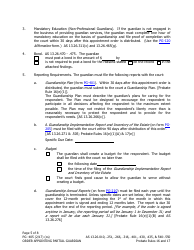 Form PG-405 Order Appointing Partial Guardian - Alaska, Page 5