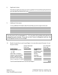 Form PG-215 Final Guardianship Report - Alaska, Page 5