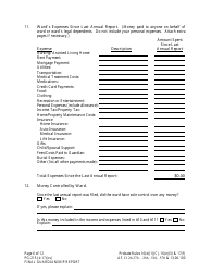 Form PG-215 Final Guardianship Report - Alaska, Page 6