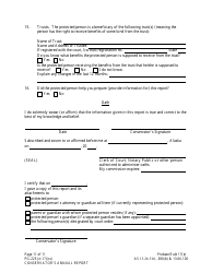 Form PG-225 Conservator&#039;s Annual Report - Alaska, Page 11