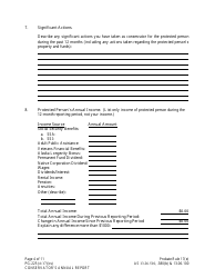 Form PG-225 Conservator&#039;s Annual Report - Alaska, Page 4