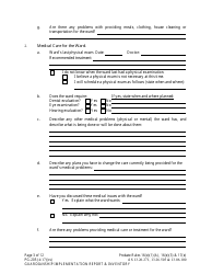 Form PG-205 Guardianship Implementation Report and Inventory - Alaska, Page 3