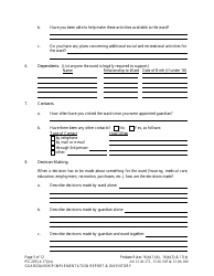 Form PG-205 Guardianship Implementation Report and Inventory - Alaska, Page 5