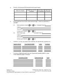 Form PG-205 Guardianship Implementation Report and Inventory - Alaska, Page 9