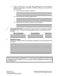 Form PG-210 Guardianship Annual Report - Alaska, Page 6