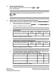 Form PG-210 Guardianship Annual Report - Alaska, Page 8