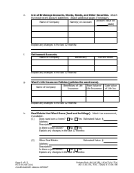 Form PG-210 Guardianship Annual Report - Alaska, Page 9