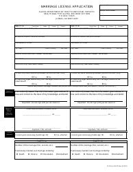 Form VS351(A) 06-5232 Marriage License Application - Alaska, Page 2