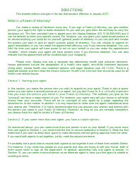 Power of Attorney - Alaska, Page 2