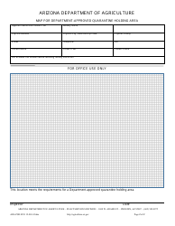 Form ADA-PSD0238 Application for Department-Approved Quarantine Holding Area - Arizona, Page 2