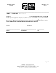 Arizona Biofuel Registration Form - Arizona, Page 2