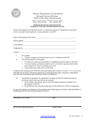 Animal Disease Traceability Registration Form - Arizona, Page 15