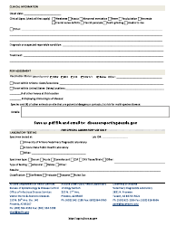 Equine Central Nervous System Case Tracking Form - Arizona, Page 2