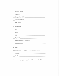 AZ SVO Form 3 Equine Rescue Standards Veterinary Checklist - Arizona, Page 3