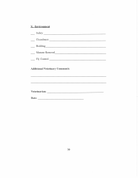 AZ SVO Form 3 Equine Rescue Standards Veterinary Checklist - Arizona, Page 6