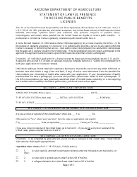 Request for Reciprocal License - Arizona, Page 4