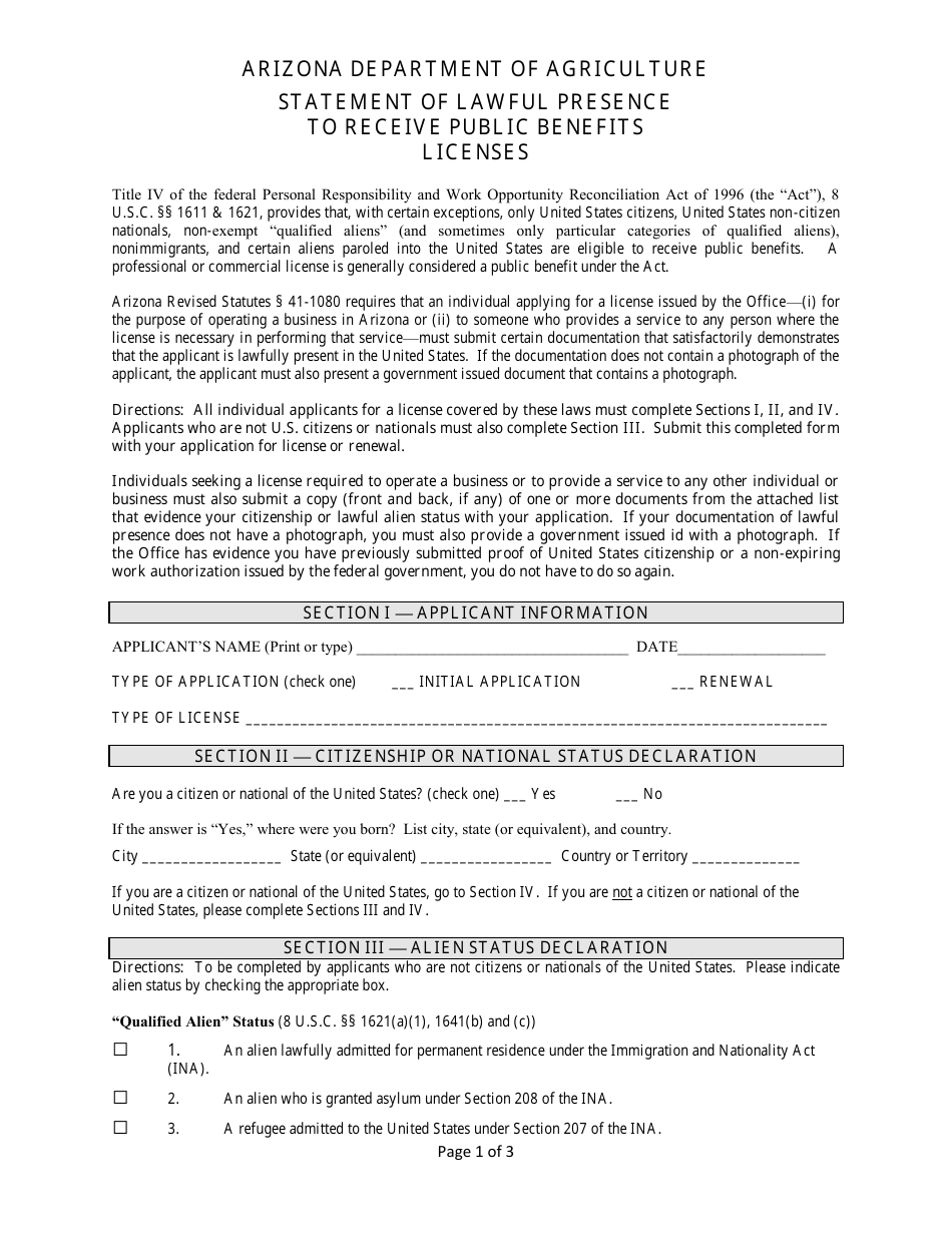 Request for Reciprocal License - Arizona, Page 4