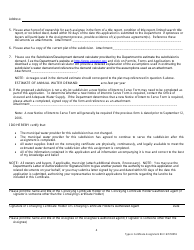 Application for an Assignment of a Type a Certificate of Assured Water Supply - Arizona, Page 5