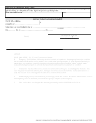 Application for Partial Extinguishment of a Grandfathered Groundwater Right for Extinguishment Credits - Arizona, Page 2