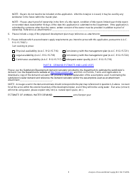 Application for an Analysis of Assured Water Supply - Arizona, Page 4