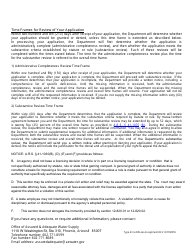 Application for an Assignment of a Type B or Unclassified Certificate of Assured Water Supply - Arizona, Page 2