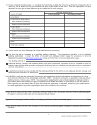 Application for an Assignment of a Type B or Unclassified Certificate of Assured Water Supply - Arizona, Page 6