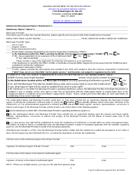 Application for an Assignment of a Type B or Unclassified Certificate of Assured Water Supply - Arizona, Page 8