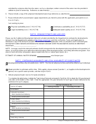 Analysis of Adequate Water Supply Application Form - Arizona, Page 4