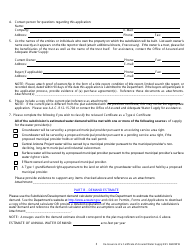 Re-issuance of a Certificate of Assured Water Supply Application - Arizona, Page 4
