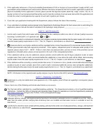 Re-issuance of a Certificate of Assured Water Supply Application - Arizona, Page 6