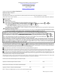 Application for a Water Report - Arizona, Page 7