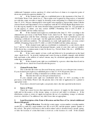 Instructions for Statement of Claimant Form - Domestic Use - Arizona, Page 3