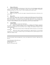 Instructions for Statement of Claimant Form - Other Uses - Arizona, Page 4