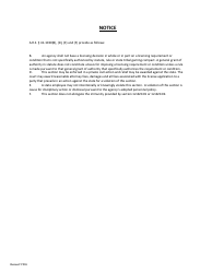 Form ADWR58-500 Notification of Change of Ownership of an Irrigation Grandfathered Right - Arizona, Page 2