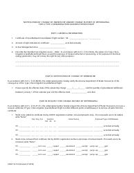 Form ADWR58-700 Notification of Change of Ownership and/or Change in Point of Withdrawal for a Type 2 Non-irrigation Grandfathered Right - Arizona, Page 2