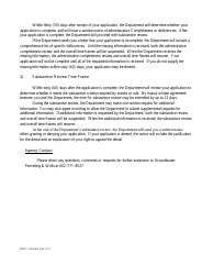 Form DWR132LI Application for Development Plan Approval to Retire an Irrigation Grandfathered Right for a Non-irrigation (Type 1) Use - Arizona, Page 2