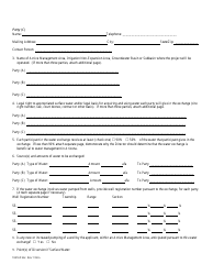 Form 1041 Application for Water Exchange Permit - Arizona, Page 2