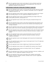 Underground Storage Facility Application Checklist - Arizona, Page 3