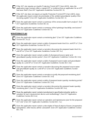Underground Storage Facility Application Checklist - Arizona, Page 4