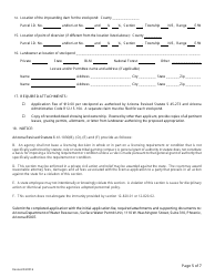 Claim of Water Right for a Stockpond and Application for Certification - Arizona, Page 5