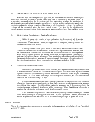 Application to Sever and Transfer - Arizona, Page 2