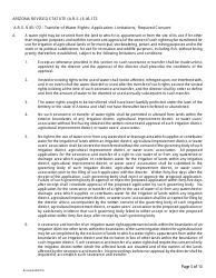 Application to Sever and Transfer - Arizona, Page 3