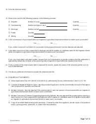 Application to Sever and Transfer - Arizona, Page 7