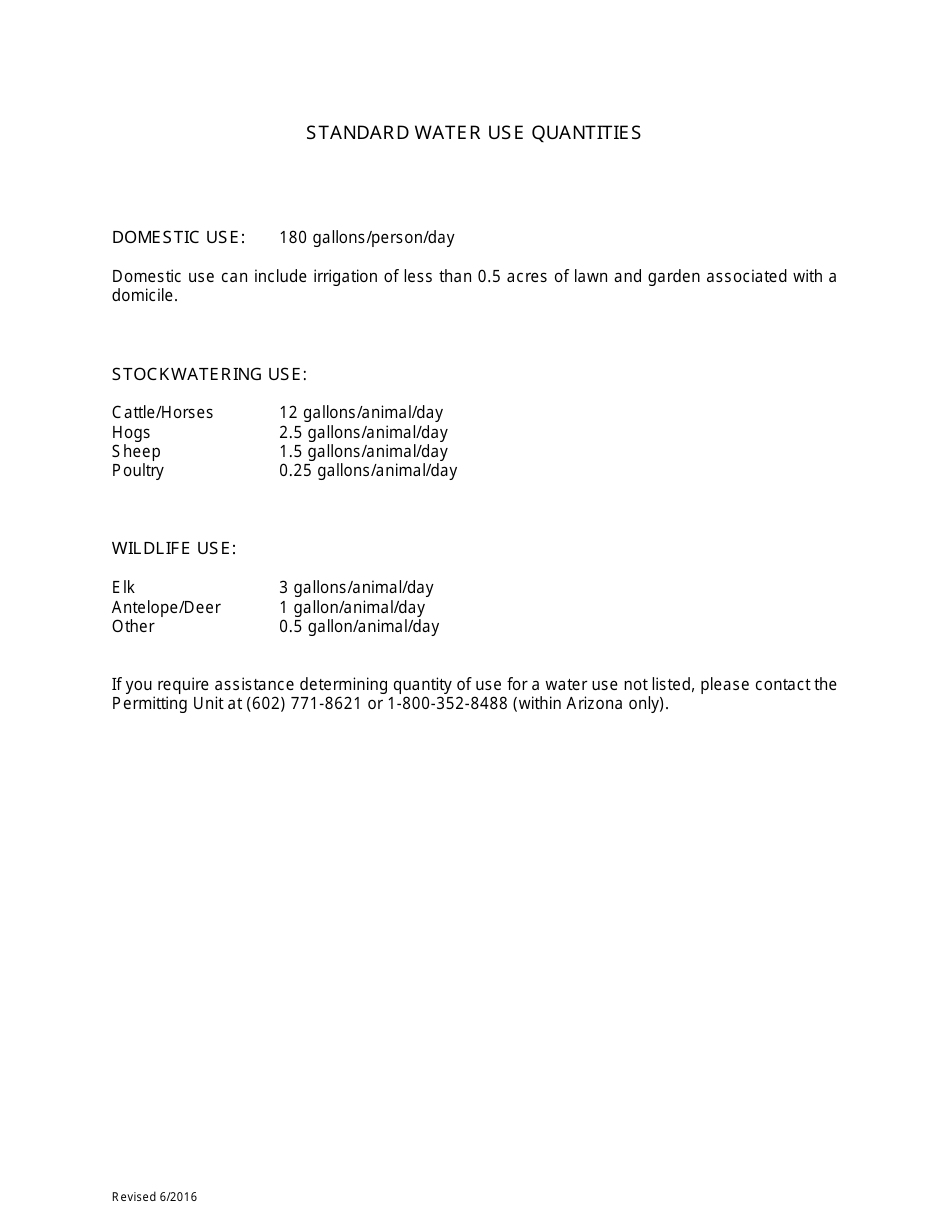 Statement of Claim of Right to Use Public Waters of the State of Arizona - Arizona, Page 4