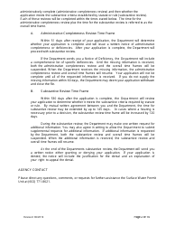 Application for Permit to Appropriate Public Water of the State of Arizona for Instream Flow Purposes - Arizona, Page 2