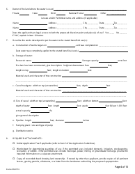 Application for Certificate of Water Right (Proof of Appropriation) of Water - Arizona, Page 4